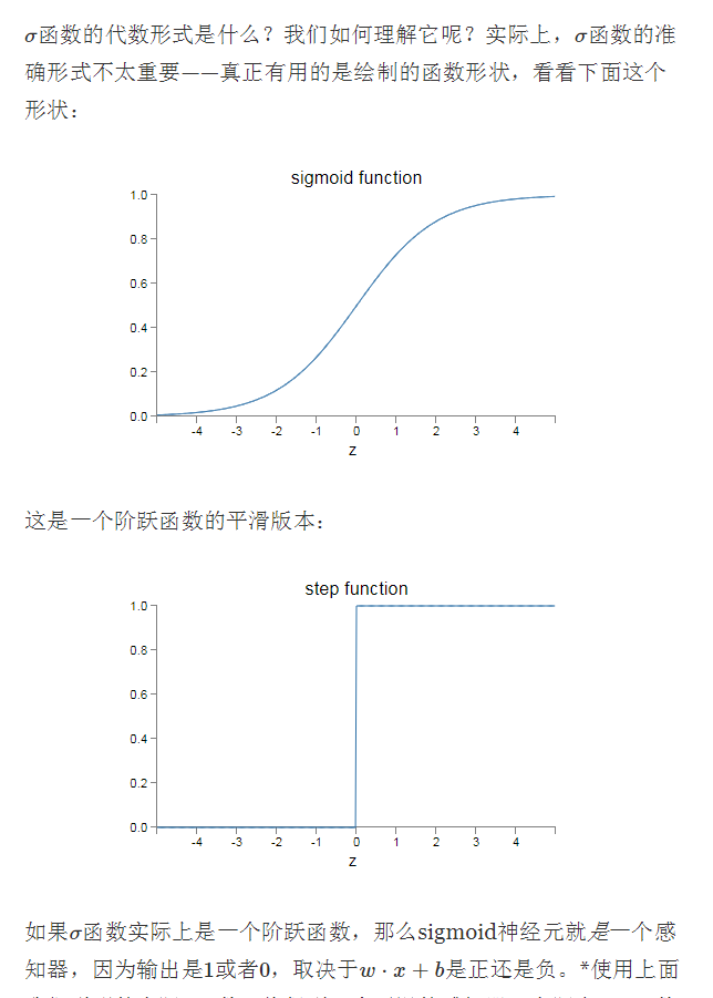 sigmoid神经元